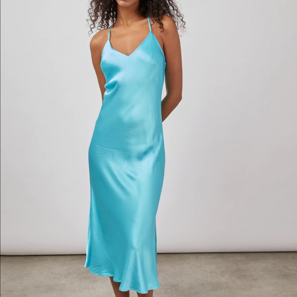 Rails Satin Slip Dress